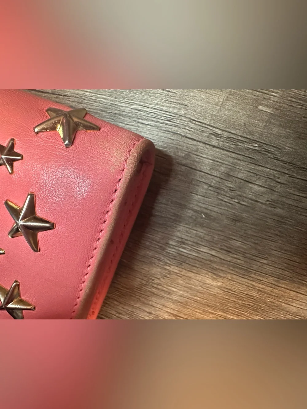 Jimmy Choo Nino star-studded long wallet